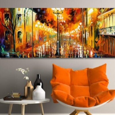 Edinburgh Streets by Afremov