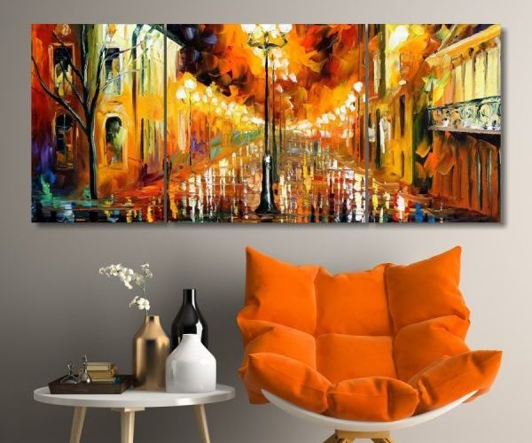 Edinburgh Streets by Afremov