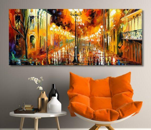 Edinburgh Streets by Afremov