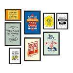 Solimo Motivational Quotes Wall Frames
