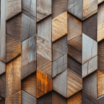 3D detailed of wood surface wallpaper