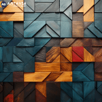 Rustic Modern Wood Tile wallpaper