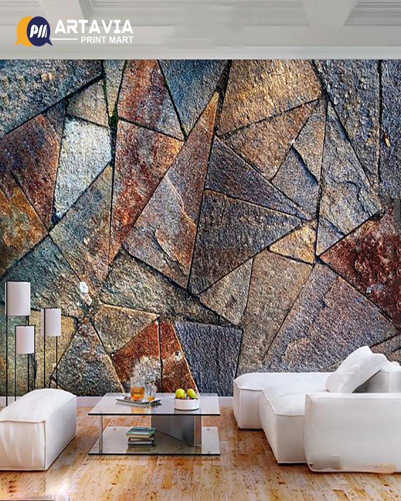 artavia (16) 3d stacked stone wallpaper - Image 1