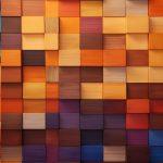 Colorful Mosaic Blocks wallpaper