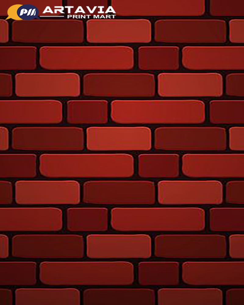 artavia (8) Tiny square brick wallpaper - Image 1