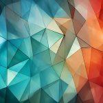 Abstract colourful art wallpaper