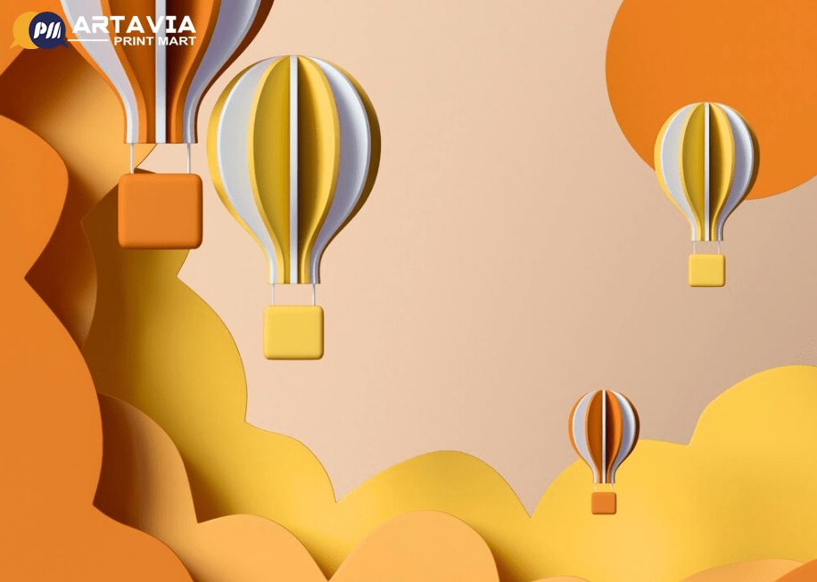 artavia h 3d Hot air balloons wallpaper - Image 1