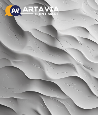 artavia hhhh Modern 3d white wallpaper - Image 1