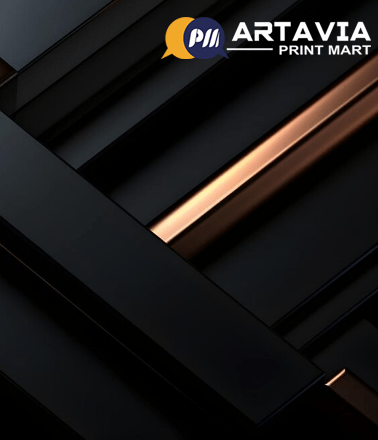artavia jjjj 3d Minimalist style of black metallic wallpaper - Image 1