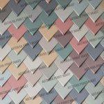 3d colourfull tiles wallpaper