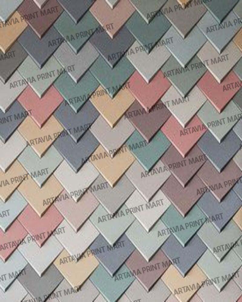 artavia 3d colourfull tiles wallpaper - Image 1