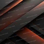 3d orange black luxury wallpaper