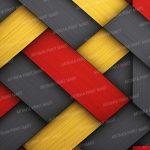 3d red black yellow background wallpaper