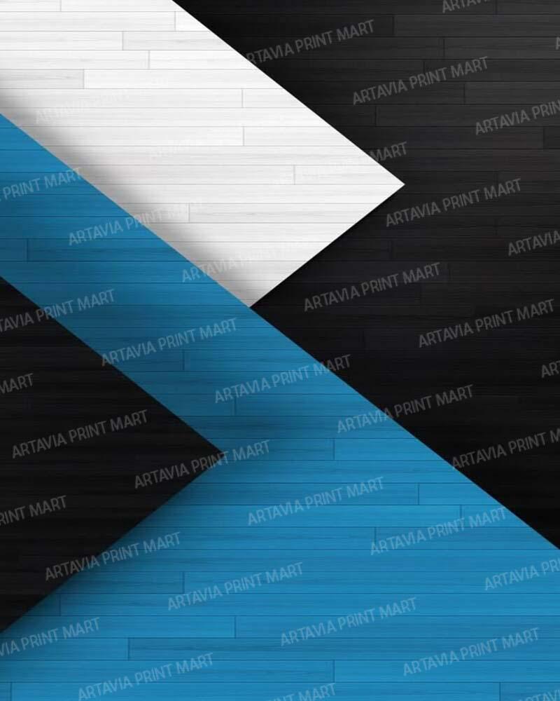 artavia 3d blue black and white wallpaper - Image 1