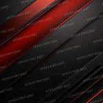 3d red and black geomatric wallpaper