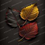 3d Autumn leaf wallpaper