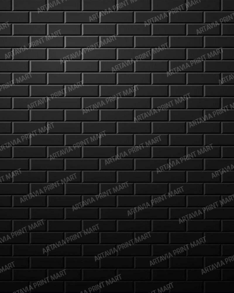 artavia 3d dark bricks wallpaper - Image 1