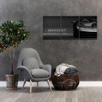BWSPACE Motivational Lamborghini Canvas Wall Art Set with Solid Wood Frame – 3 Pieces (36" x 16") - Image 4